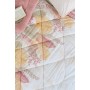 ETE HOMETEX ÇİFT KİŞİLİK LÜX WELSOFT YORGAN SETİ 195X215CM ALENA PUDRA 8696474231939